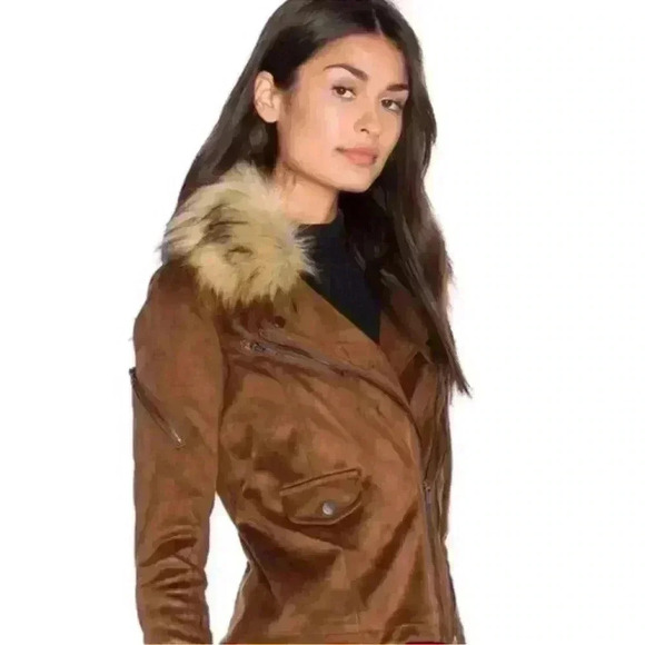 John + Jenn Faux Suede Jacket - Picture 2 of 5